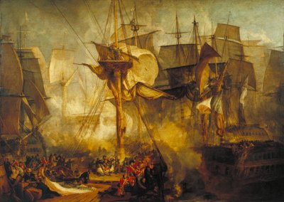 Die Schlacht von Trafalgar (1806) von Joseph Mallord William Turner